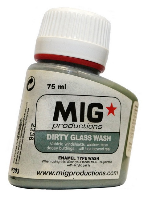 P303 MIG Смывка "Грязные стекла" / Dirty Glass Wash, 75 мл.
