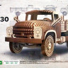Конструктор из дерева "Автомобиль З&Л-130 бортовой"  М 1/35