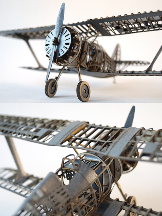 Каркасная сборная модель из картона "Истребитель И-15 бис"   М 1/35
