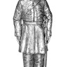 Оловянная миниатюра "Младший вахмистр лейб-гвардии Казачьего полка, 1851 год, Россия"