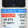 UA074 Lifecolor Краска "Германский светло-серый" / Hellgrau, RLM76, FS36473, 22 мл.