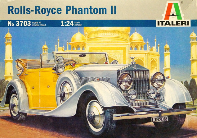 Сборная модель "Автомобиль Rolls-Royce Phantom II"   М 1/24