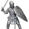 Оловянная миниатюра "Русский воин-дружинник, 13 век"