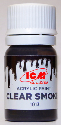 C1013 ICM Лак акриловый, цвет "Дымчатый" (Clear Smoke), 12 мл.