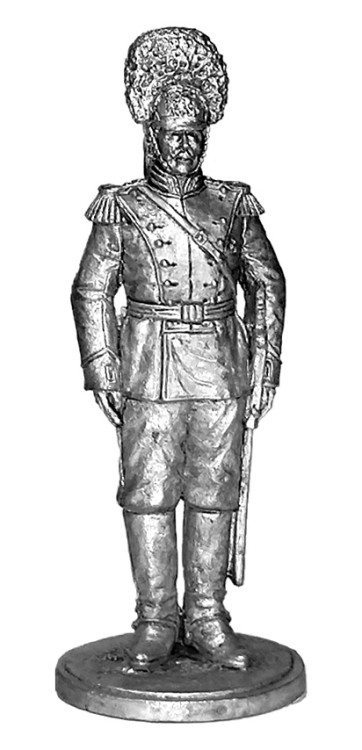 Оловянная миниатюра "Обер-офицер гвардейских пехотных полков, 1848 год, Россия" Оловянная миниатюра "Обер-офицер гвардейских пехотных полков, 1848 год, Россия"