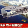 Сборная модель "Истребитель Grumman F4F-4 "Wildcat" + Бонус!,  М 1/72