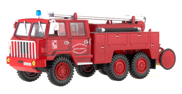 Масштабная модель "Пожарный автомобиль Berliet FF 6x6 FPT HR"   М 1/43