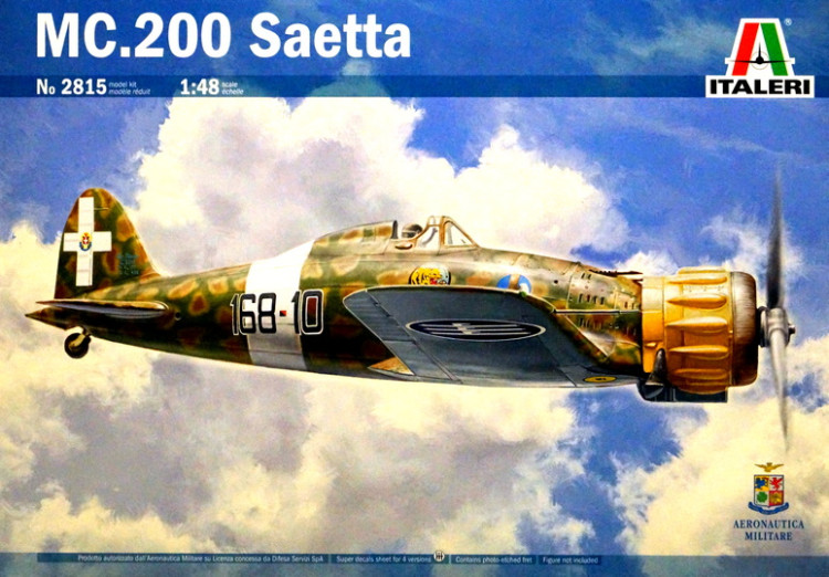Сборная модель "Истребитель Macchi MC.200 "Saetta"   M 1/48