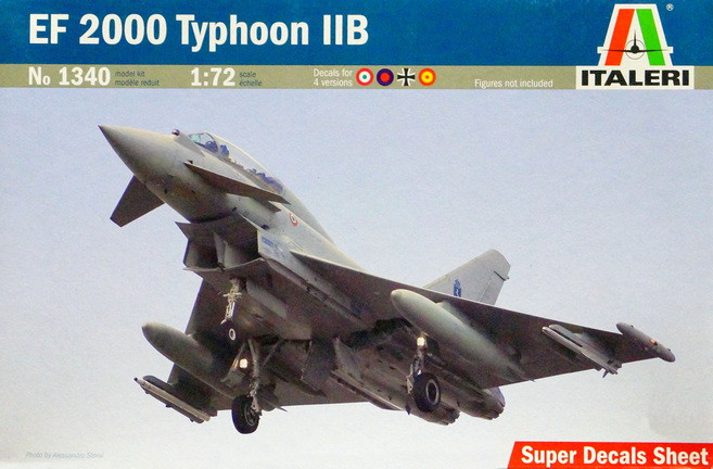 Сборная модель "Истребитель Eurofighter 2000 "Typhoon"  М 1/72
