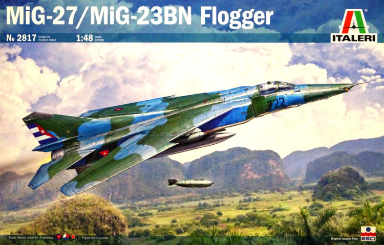 Сборная модель "Истребитель MiG-27 / MiG-23BN"   М 1/48