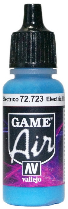 72723 Vallejo Game Air Краска "Синий (электрик)" / Electric Blue, 17 мл.