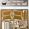 Набор фототравленых деталей для модели самолета Bf-109 G6  (Звезда)   М 1/48