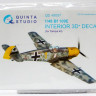 3D Декаль интерьера кабины Me-109E (Tamiya)  М 1/48