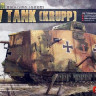 Сборная модель "Германский танк Krupp A7V (1-я М.В.)"  М 1/35