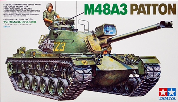 Сборная модель "Американский танк M48A3 "Patton"  М 1/35