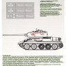 Окрасочная маска "Павел Косых" для модели танка Т-34-85, М 1/35