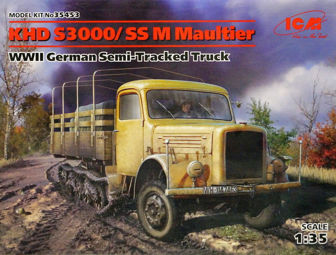 Сборная модель "Немецкий автомобиль KHD S3000/SS Mauiltier"  М 1/35