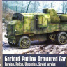 Сборная модель "Русский бронеавтомобиль Гарфорд-Путилов, 1918-1920 г."  М 1/35