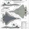 Сборная модель "Российский многофункциональный истребитель пятого поколения Су-57" М 1/48 Сборная модель "Российский многофункциональный истребитель пятого поколения Су-57" М 1/48