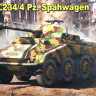Сборная модель "Немецкий бронеавтомобиль Sd.Kfz.234/4 "Pz.Spähwagen" с полным интерьером"  М 1/35