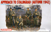 Набор миниатюр "Approach to Stalingrad. Приближение к Сталинграду. Немецкая пехота, осень 1942 г."  М 1/35