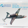 3D Декаль интерьера кабины He-162 (Tamiya)  М 1/48