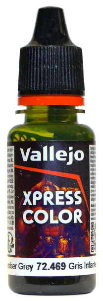 72469 Vallejo Xpress Color Краска "Пехотный серый" / Landser Grey, 18 мл.