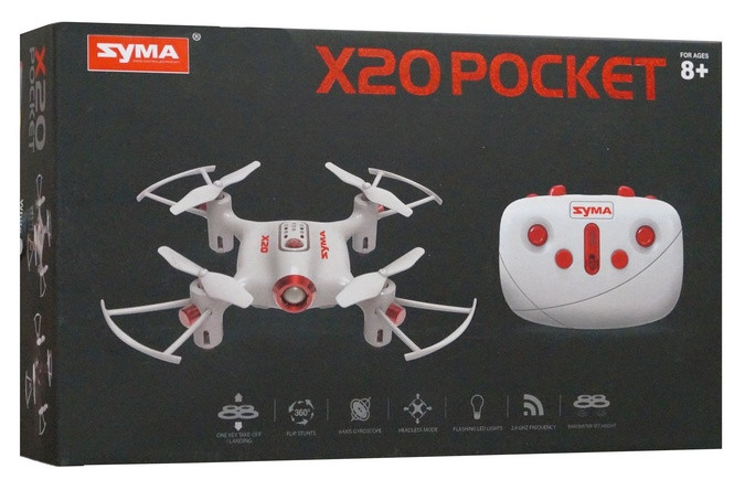 Квадрокоптер радиоуправляемый Syma X20