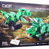 Конструктор CADA "Мир динозавров T-Rex", 343 дет., на радиоуправлении