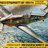 Сборная модель "Немецкий истребитель Мессершмитт Bf-109F4"     М 1/48