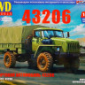 Сборная модель "Автомобиль 43206" М 1/43 Сборная модель "Автомобиль 43206" М 1/43