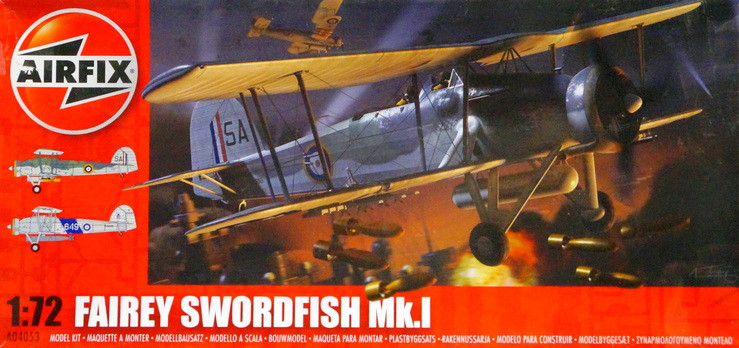 Сборная модель "Торпедоносец Fairey Swordfish Mk.I"  М 1/72