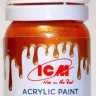 C1021 ICM Краска акриловая для творчества, цвет "Медь" (Copper), 12 мл.