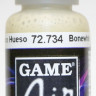 72734 Vallejo Game Air Краска "Костяной белый" / Bone White, 17 мл.
