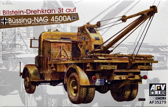 Сборная модель "Немецкий 3 т. автокран Kfz.100 Bilstein-Drehkran на шасси Bussing NAG 4500A"  М 1/35