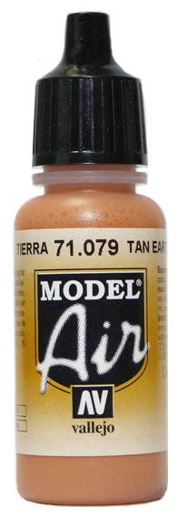 71079 Vallejo Model Air Краска "Коричневый земляной" / Tan Earth, 17 мл.