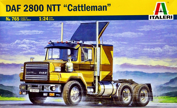 Сборная модель "Автомобиль DAF 2800 NTT "Cattleman"   М 1/24