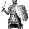 Оловянная миниатюра "Джон Плантагенет, герцог Корволла 1316-1336 гг."