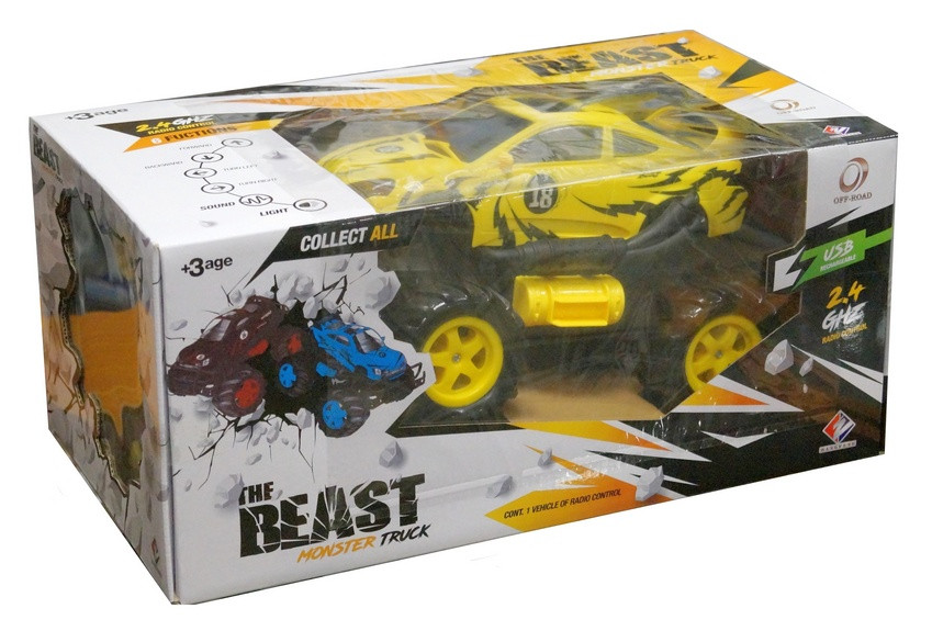 Радиоуправляемый внедорожник Monster Truck в масштабе 1/14