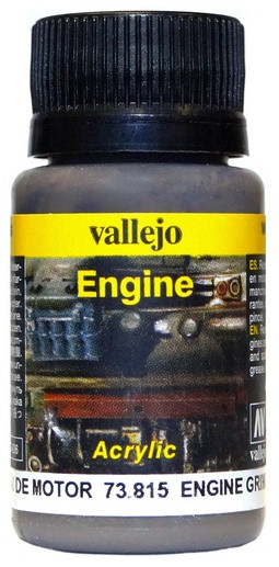 73815 Vallejo Weathering Effects. Эффект "Грязь двигателя / Engine Grime, 40 мл.
