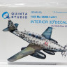 3D Декаль интерьера кабины Me-262B (Hobby Boss)  М 1/48