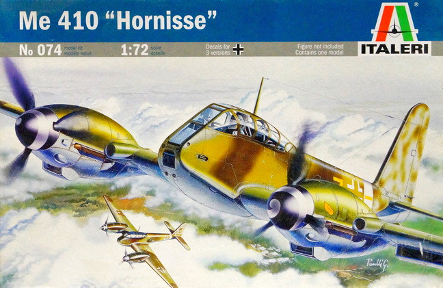 Сборная модель "Немецкий истребитель Me-410"  М 1/72