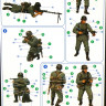Набор миниатюр "Немецкая пехота"  М 1/35