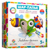 Набор создания фигурок из папье-маше "Забавные букашки" (на магнитах)