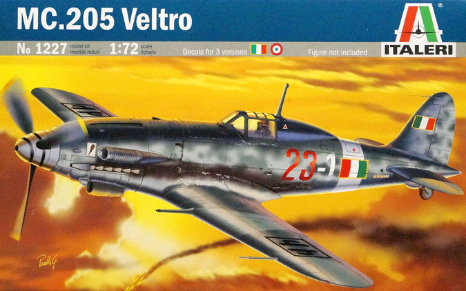 Сборная модель "Итальянский истребитель MC.205 "Veltro"  М 1/72