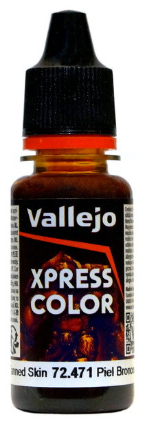 72471 Vallejo Xpress Color Краска "Загорелая кожа" / Tanned Skin, 18 мл.