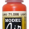 71086 Vallejo Model Air Краска "Красный светлый" / Light Red, 17 мл.