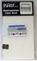Окрасочная маска на остекление для модели Leyland Retriever (ICM). М 1/35