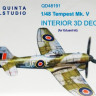 3D Декаль интерьера кабины Tempest Mk.V (Eduard)  М 1/48