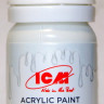 C1028 ICM Краска акриловая для творчества, цвет "Грязно-белый (Off white), 12 мл.